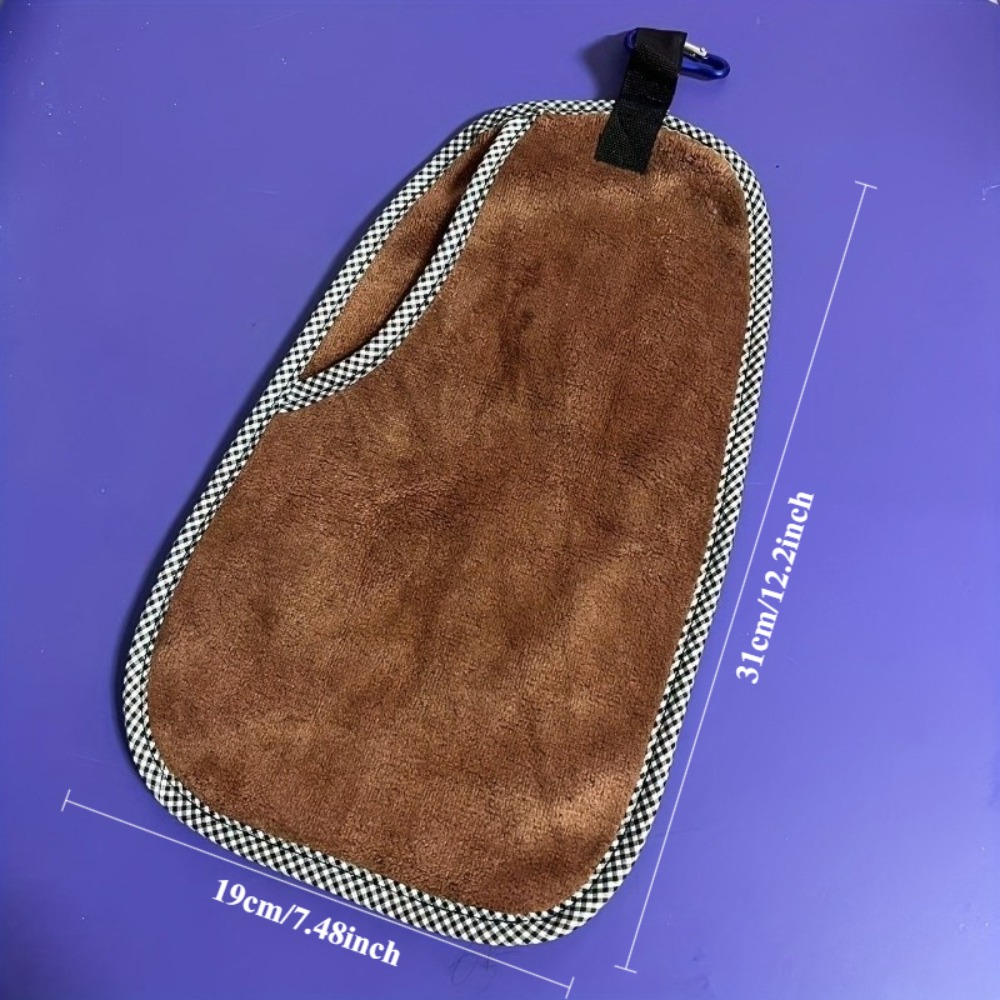 Fishing Hook Size - 후크가 있는 낚시 타월 간편한 닦기
