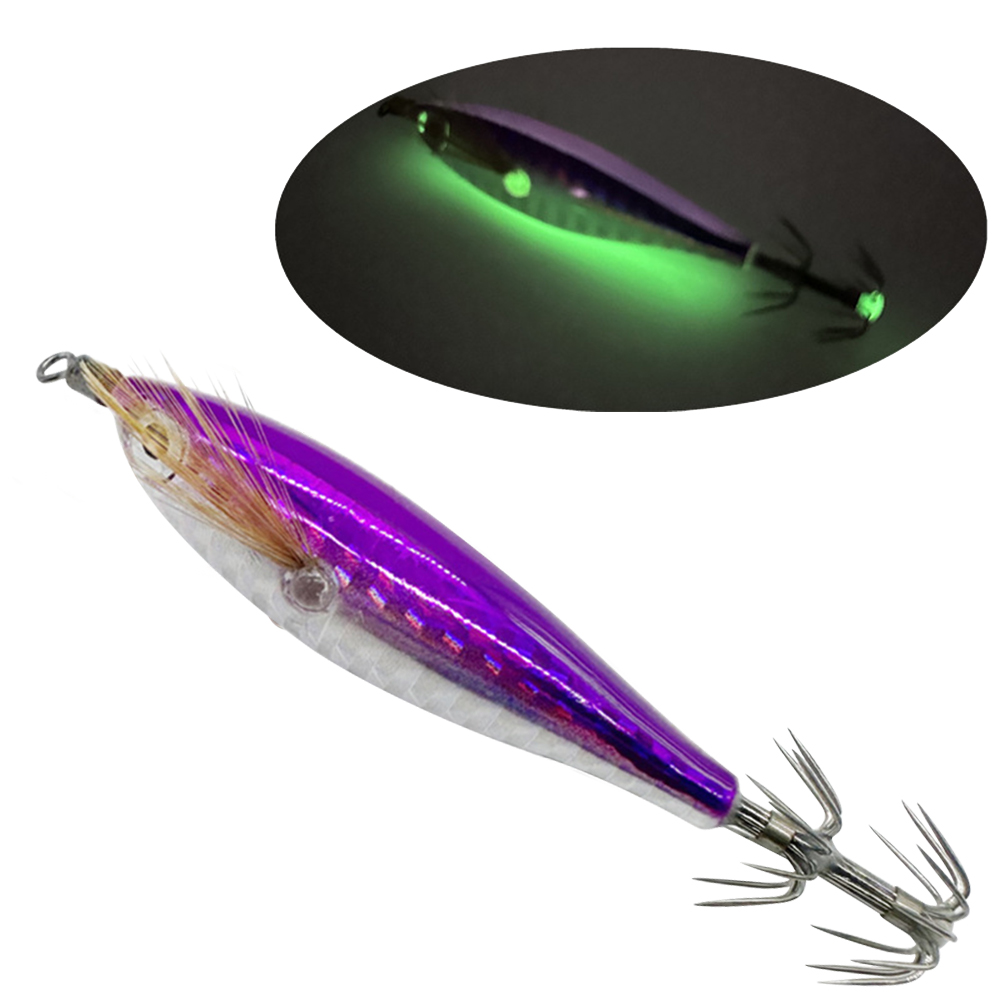 Fishing Hook Jig - 빛나는 낚시 미끼 문어 갑오징어 낚시
