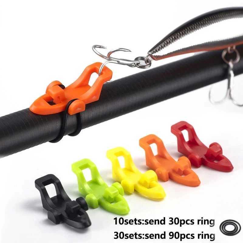 10/20/30pcs 낚싯대 후크 키퍼 루어 베이트 홀 - Fishing Hook Jig 리뷰 및 가격