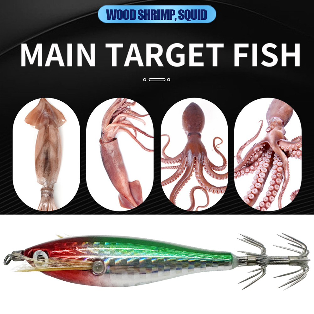 빛나는 낚시 미끼 문어 갑오징어 낚시 미끼 오징어 훅  - Fishing Hook Jig 리뷰 및 가격