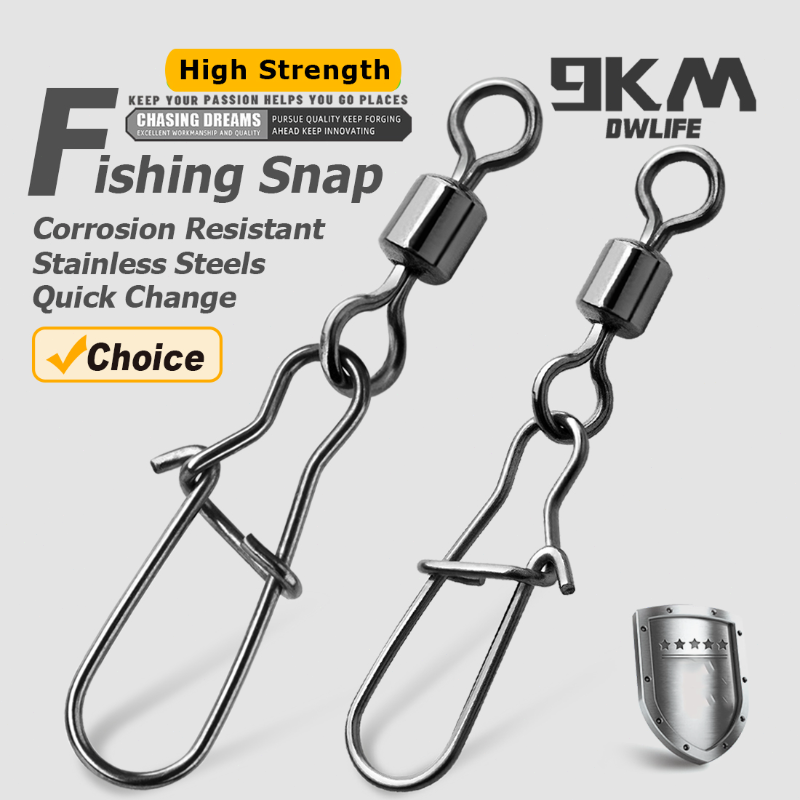 듀오 잠금 스냅 회전 50~200Pcs 낚시 회전 스냅 - Fishing Hook Assortment 리뷰 및 가격